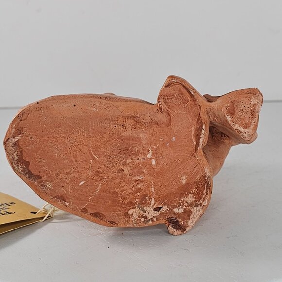 Vintage Clay Skunk Figurine With Tag By Kersten Bros Co *FLAWS* - Picture 9 of 11